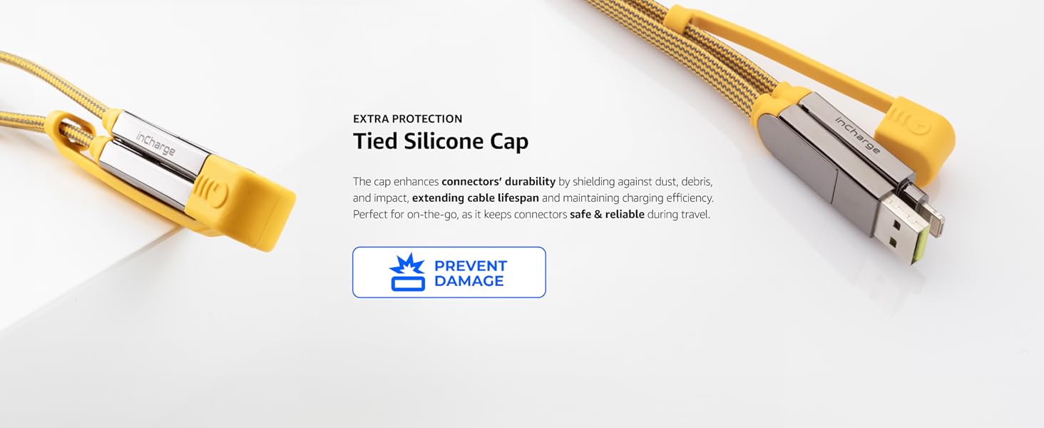 EXTRA PROTECTION Tied Silicone Cap