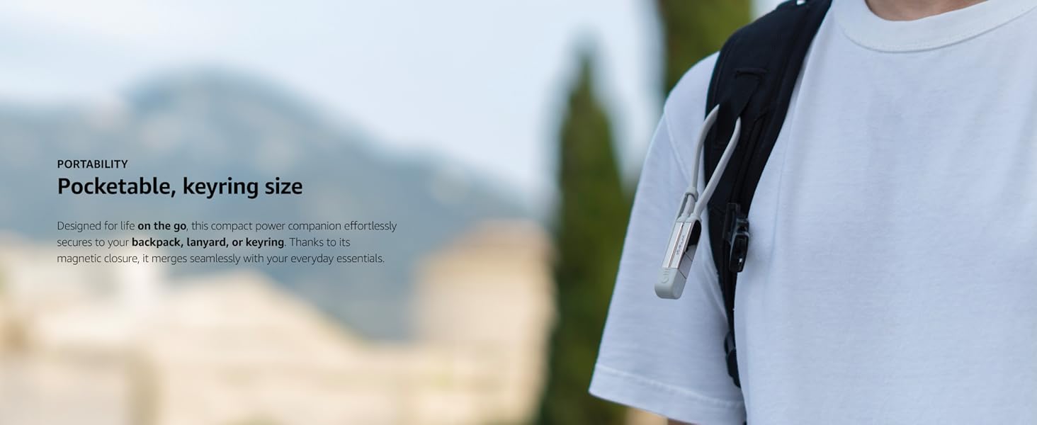 Portability Pocketable, keyring size