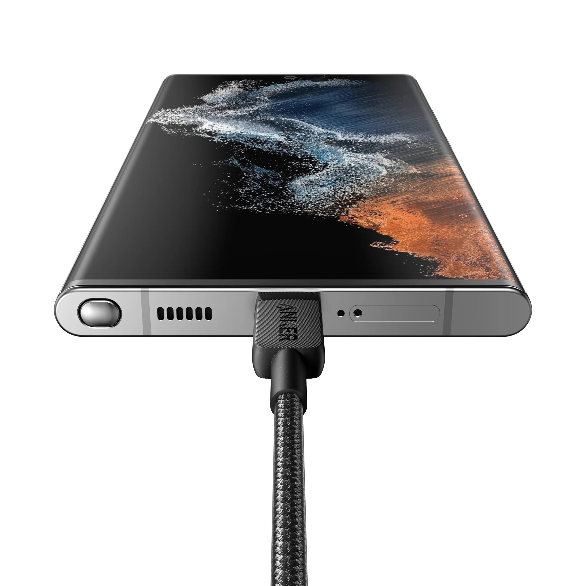 Anker Braided USB-C to USB-C Cable (6ft, 60W) - Heavy Duty Fast Charging 2 Anker Braided USB-C to USB-C Cable (6ft, 60W) - Heavy Duty Fast Charging - Image 2