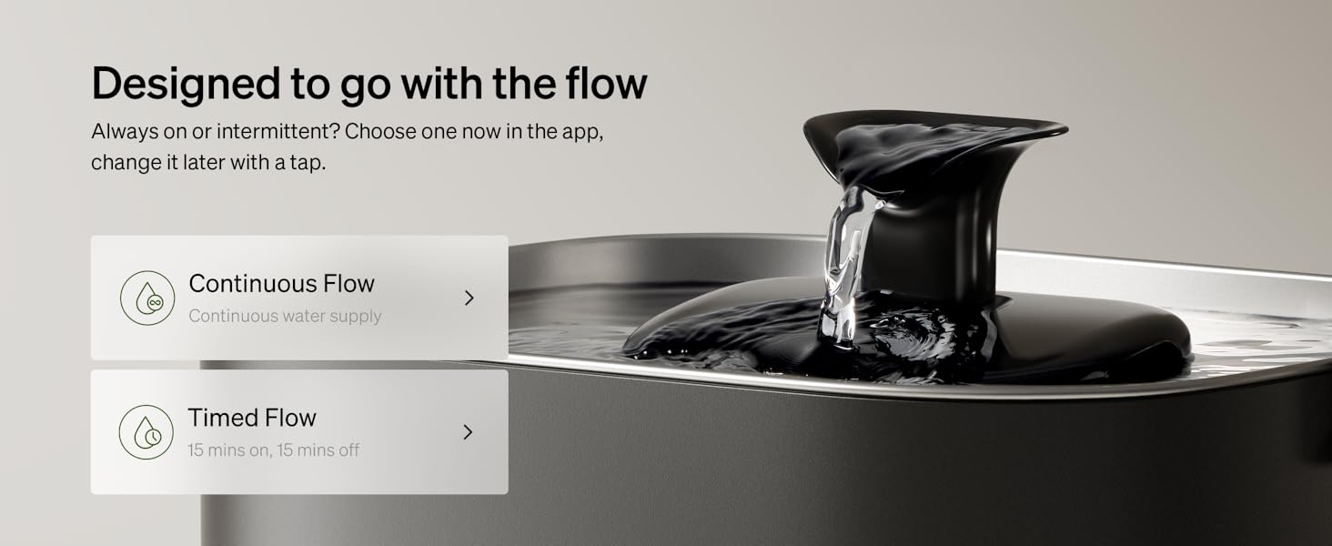 Designed to go with the flow