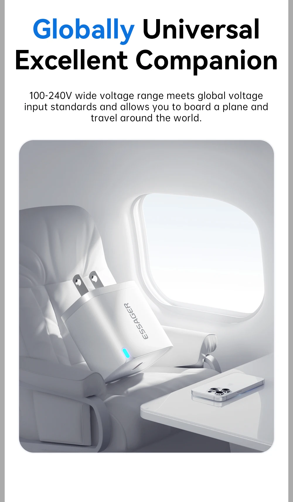 Essager 30W GaN USB-C PD Super Fast Charger (UK 3-Pin Plug) 26 Essager 30W GaN USB-C PD Super Fast Charger (UK 3-Pin Plug) - Image 26