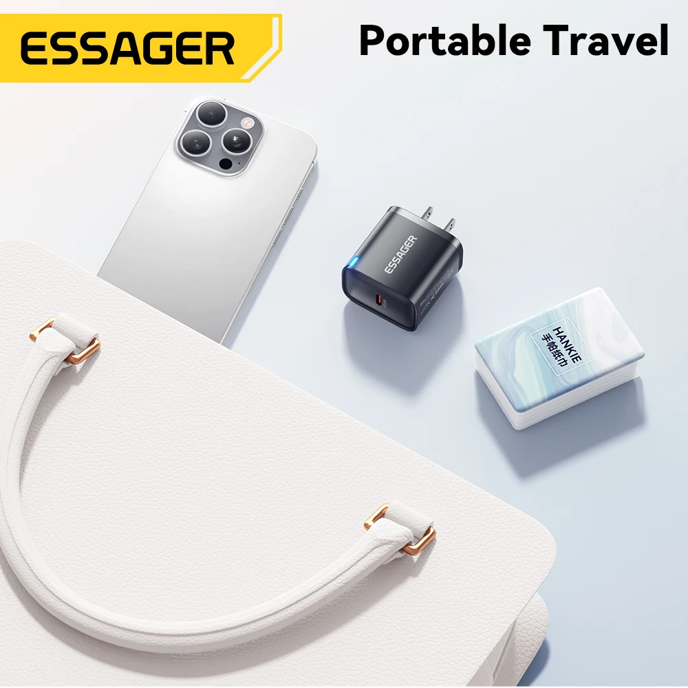 Essager 30W GaN USB-C PD Super Fast Charger (UK 3-Pin Plug) 2 Essager 30W GaN USB-C PD Super Fast Charger (UK 3-Pin Plug) - Image 2
