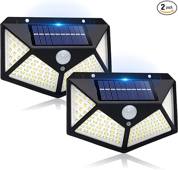 Solar Motion Sensor Wall Light Kenya – Zedify SolarGuard 128 LED 2 Solar Motion Sensor Wall Light Kenya – Zedify SolarGuard 128 LED - Image 2