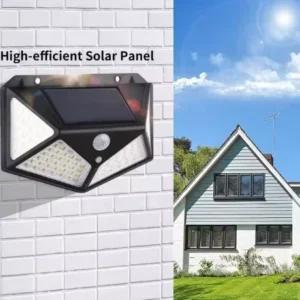 Solar Motion Sensor Wall Light Kenya – Zedify SolarGuard 128 LED