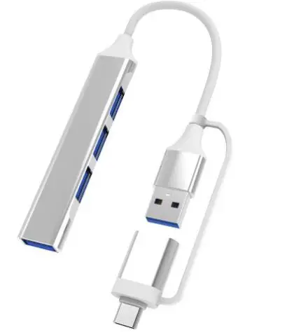Zedify Pro 4-Port USB-C Aluminum OTG Hub 7 Zedify Pro 4-Port USB-C Aluminum OTG Hub - Image 7