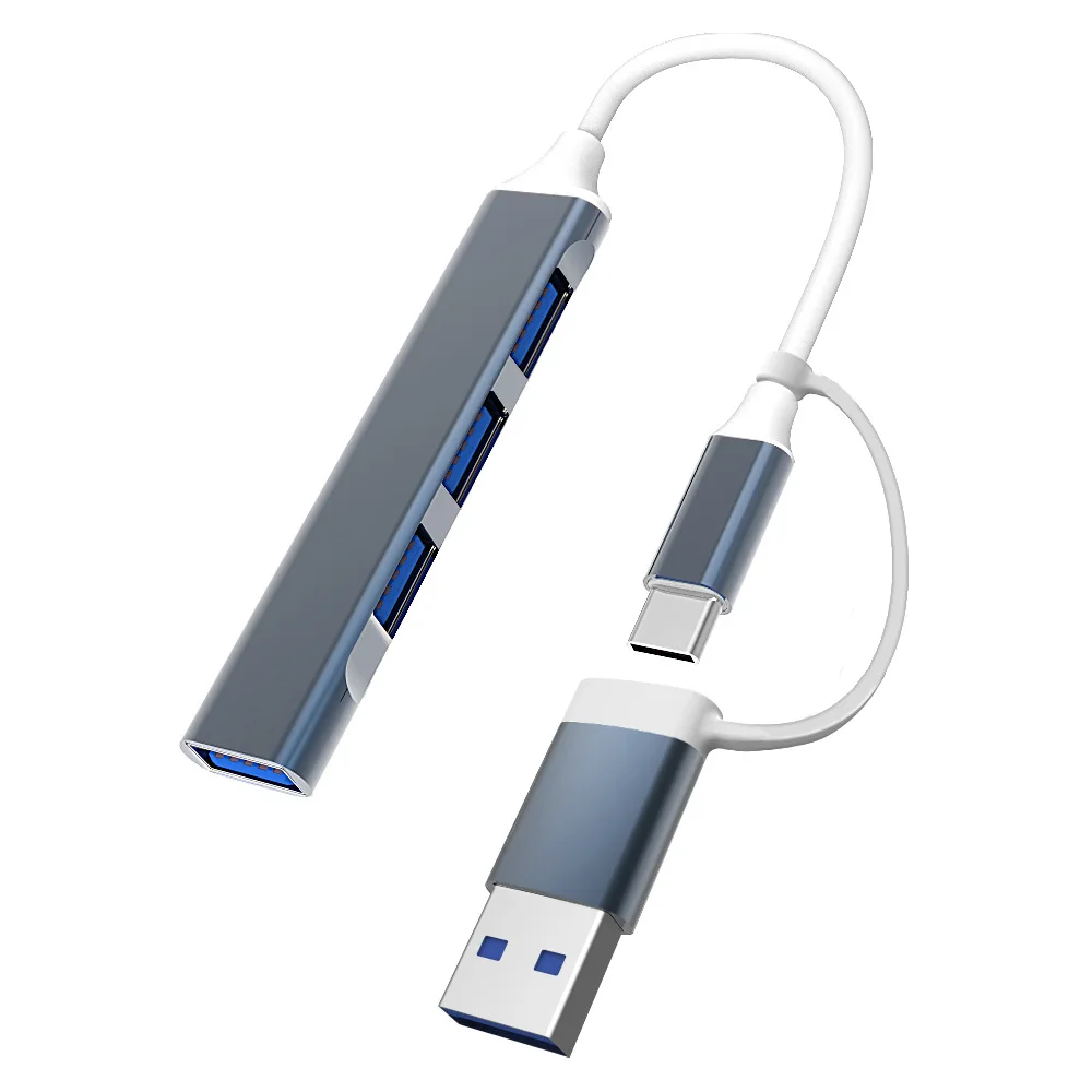 Zedify Pro 4-Port USB-C Aluminum OTG Hub 10 Zedify Pro 4-Port USB-C Aluminum OTG Hub - Image 10