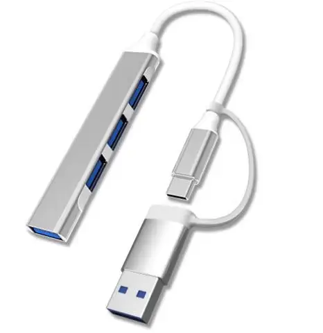 Zedify Pro 4-Port USB-C Aluminum OTG Hub 8 Zedify Pro 4-Port USB-C Aluminum OTG Hub - Image 8