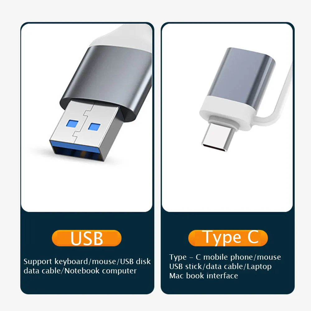 Zedify Pro 4-Port USB-C Aluminum OTG Hub 6 Zedify Pro 4-Port USB-C Aluminum OTG Hub - Image 6