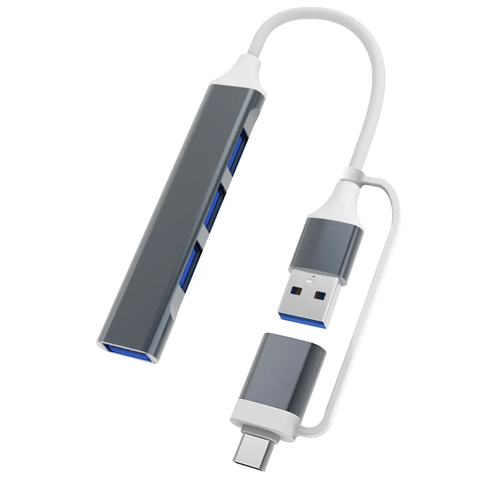 Zedify Pro 4-Port USB-C Aluminum OTG Hub 9 Zedify Pro 4-Port USB-C Aluminum OTG Hub - Image 9